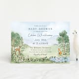 "A Woodland Adventure" - Baby Shower Invitations in Forest by Elly - Front
