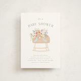"Baby Basket" - Baby Shower Invitations in Summer by Itsy Belle Studio - Front