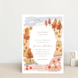 "autumn countryside" - Baby Shower Invitations in Candy by Rebecca Durflinger - Front