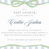 "Celina" - Baby Shower Invitations in Mint by Pati Cascino - Detail