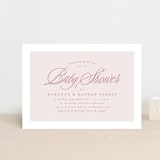 "Sweet scallop" - Baby Shower Invitations in Ballerina by Lea Delaveris - Front