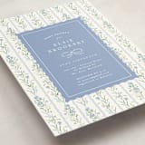 "Dorothy" - Baby Shower Invitations in Cornflower by Erin L. Wilson - Detail
