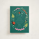 "Little Bug" - Baby Shower Invitations in Garden by Hudson meet Rose - Front