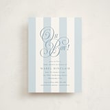 "Oh Boy!" - Baby Shower Invitations in Bluebonnet by Laura Hankins - Front