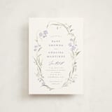 "Lottie" - Baby Shower Invitations in Lilac by Erin L. Wilson - Front