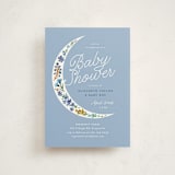 "Floral Moon" - Baby Shower Invitations in Moon Flower by Alethea and Ruth - Front