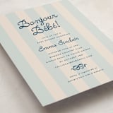 "Mariniere" - Baby Shower Invitations in Marina by Olivia Raufman - Detail