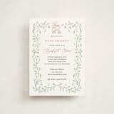 "graceful" - Baby Shower Invitations in Peony by Sarah Knight - Front