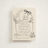 "bungeoppang" - Baby Shower Invitations in Bamboo by chocomocacino - Front