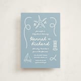 "nautical celebration" - Baby Shower Invitations in Powder Blue by Claudia Orengo - Front
