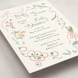 "Locally Grown Sketch" - Baby Shower Invitations in Meadow by Jenna Holcomb - Detail