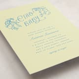 "Ciao Baby" - Baby Shower Invitations in Lemonade by Pati Cascino - Detail