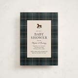"Wesley" - Baby Shower Invitations in Juniper by Kate Ahn - Front