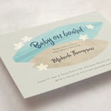 "Surf baby" - Baby Shower Invitations in Pebble by Adelyn T. - Detail
