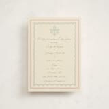 "Precious" - Baby Shower Invitations in Mint by Tina Faselli - Front