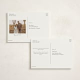 "baby hippo" - Baby Shower Invitations in Twilight Frost by Cass Loh - Back of Card Options