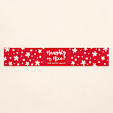 "Dear Santa" - Holiday Belly Bands in Cardinal by Michelle Poe - Front