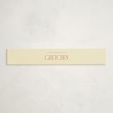 "The Club Crest" - Baby Shower Belly Bands in Citrus by Ashlee Townsend - Front
