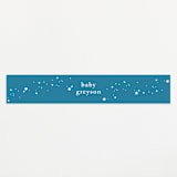 "Sea Adventure" - Baby Shower Belly Bands in Aqua by Snow and Ivy - Front