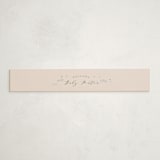 "Little Wild One" - Baby Shower Belly Bands in Sand by Hannah Williams - Front