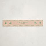 "Needlepoint" - Baby Shower Belly Bands in Grass by Claire - Front