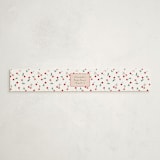 "Cherry Sweet" - Baby Shower Belly Bands in Cherry Pie by Erin German - Front