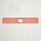 "So Berry Sweet" - Baby Shower Belly Bands in Strawberry by Itsy Belle Studio - Front