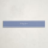 "Bloomy Baby" - Baby Shower Belly Bands in Cobalt by Ana Sharpe - Front