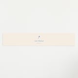 "Classic Start" - Baby Shower Belly Bands in Powder Blue by Carolyn MacLaren - Front