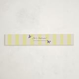 "Blooming Garden" - Baby Shower Belly Bands in Citrus by Pati Cascino - Front