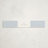 "Baby Duck" - Baby Shower Belly Bands in Hydrangea by Tamara Hilje - Front