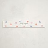 "Dilleto" - Baby Shower Belly Bands in Garden by Pati Cascino - Front
