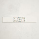 "Sweet Garden" - Baby Shower Belly Bands in Pastel by Elly - Front