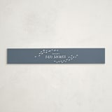 "Ocean Love" - Baby Shower Belly Bands in Ocean by Monika Torun - Front