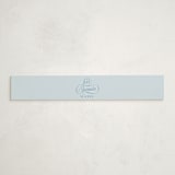 "Oh Boy!" - Baby Shower Belly Bands in Bluebonnet by Laura Hankins - Front