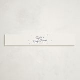 "baby hippo" - Baby Shower Belly Bands in Twilight Frost by Cass Loh - Front