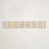 "Striped" - Baby Shower Belly Bands in Wildflower by Pixel and Hank - Front