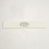 "Cottage Baby" - Baby Shower Belly Bands in Cream by Kiersten Garner - Front