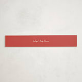 "festive rocking horse" - Baby Shower Belly Bands in Eggnog by Rebecca Durflinger - Front