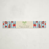 "Petit Pomodoro" - Baby Shower Belly Bands in Lime by Jackie Crawford - Front