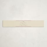 "Precious" - Baby Shower Belly Bands in Mint by Tina Faselli - Front