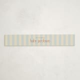 "we're having a party" - Baby Shower Belly Bands in Powder Blue by Ellen Schlegelmilch - Front