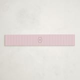"stitched lines" - Baby Shower Belly Bands in Blush by Ellen Schlegelmilch - Front