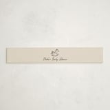 "bungeoppang" - Baby Shower Belly Bands in Bamboo by chocomocacino - Front