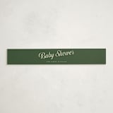 "Soda Shoppe" - Baby Shower Belly Bands in Cream Soda by Morgan Kendall - Front