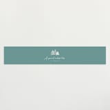 "Calm Winter" - Baby Shower Belly Bands in Frost by Adelyn T. - Front