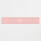 "Seedlings" - Baby Shower Belly Bands in Navy by Jennifer Wick - Front