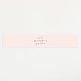 "She's a Wildflower" - Baby Shower Belly Bands in Pastel by Itsy Belle Studio - Front