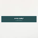 "Not a shower" - Baby Shower Belly Bands in Jungle by Lea Delaveris - Front
