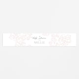 "Timeless" - Baby Shower Belly Bands in Blush by Nicoletta Savod - Front